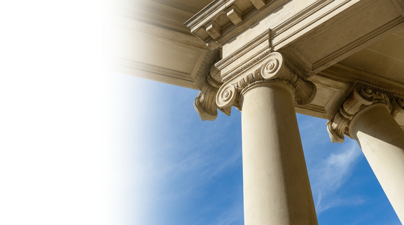 Klasična arhitektura, simbol pravice